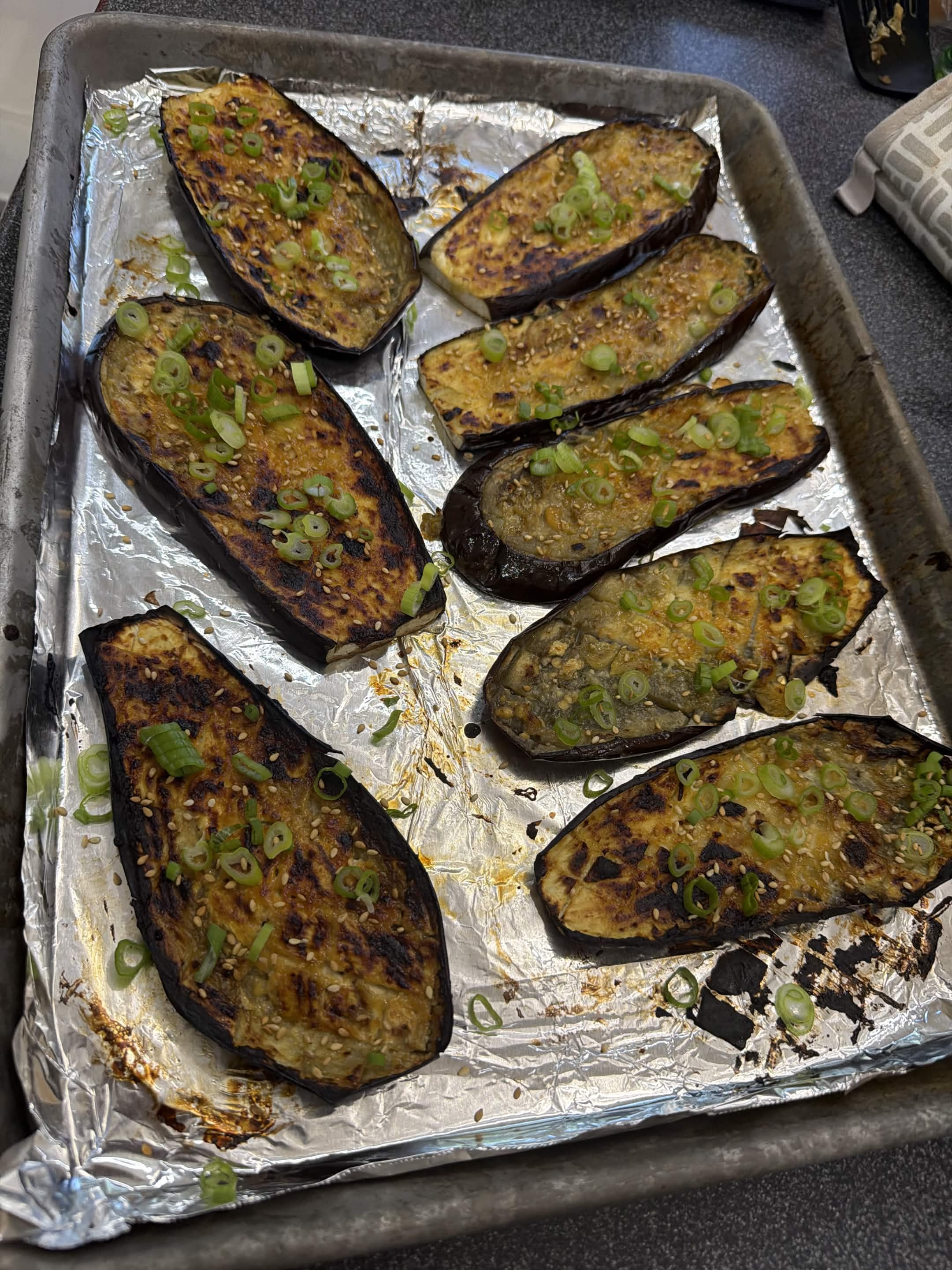 Miso-Glazed Eggplant
